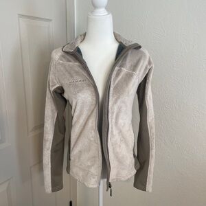 Mammut Women's Beige and Gray Ski Jacket